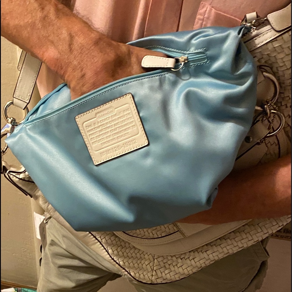 Coach Purse   S/V Parchment - Picture 13 of 16